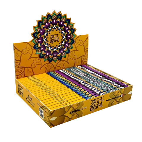 SEDA GURU SPIRIT LONGA SLIM C/20 - 144MM X 36MM - BRANCA