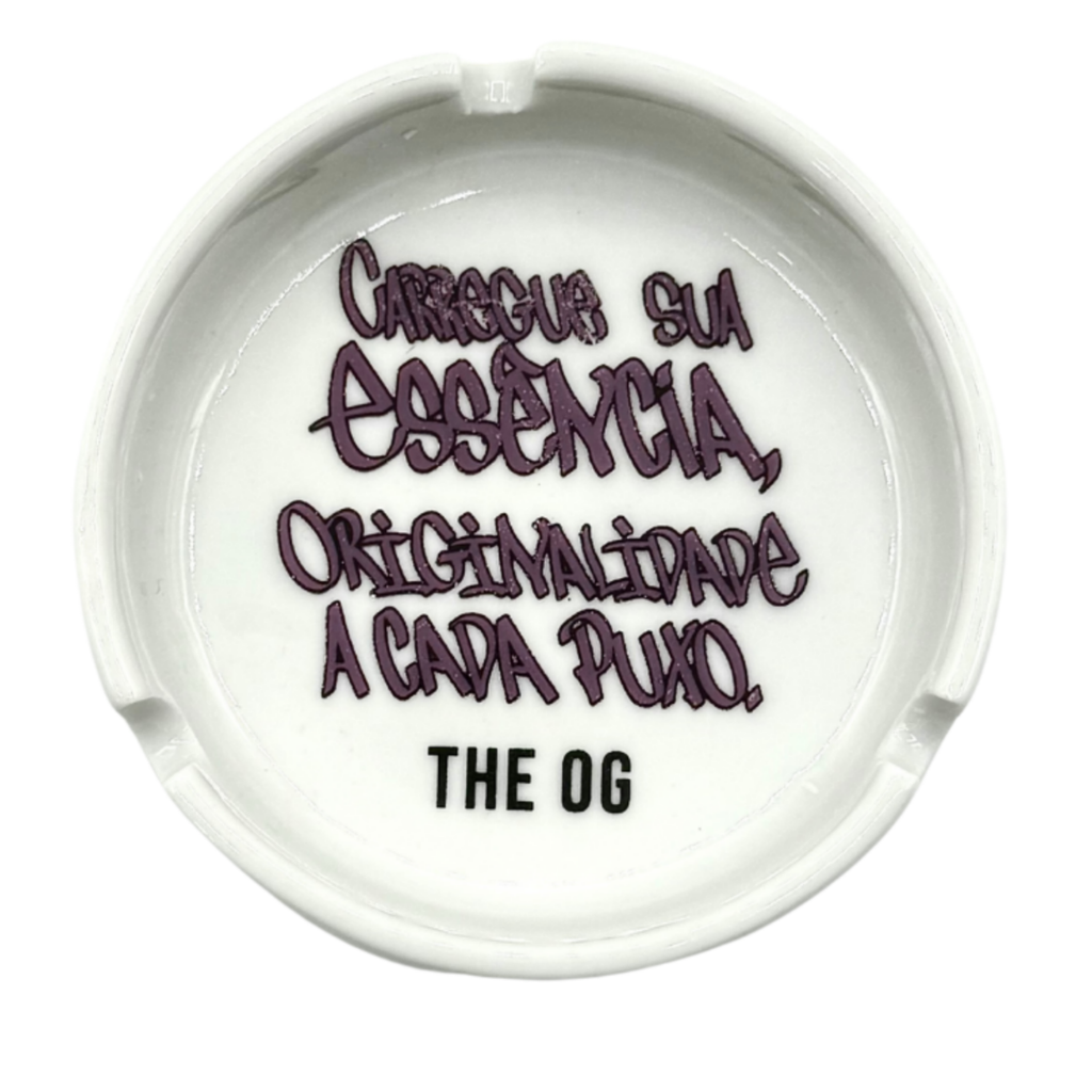 CINZEIRO PORCELANA THE OG C/5 UNIDADES