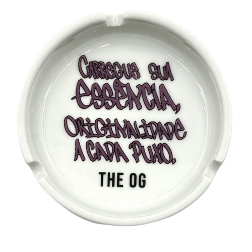 CINZEIRO PORCELANA THE OG C/5 UNIDADES