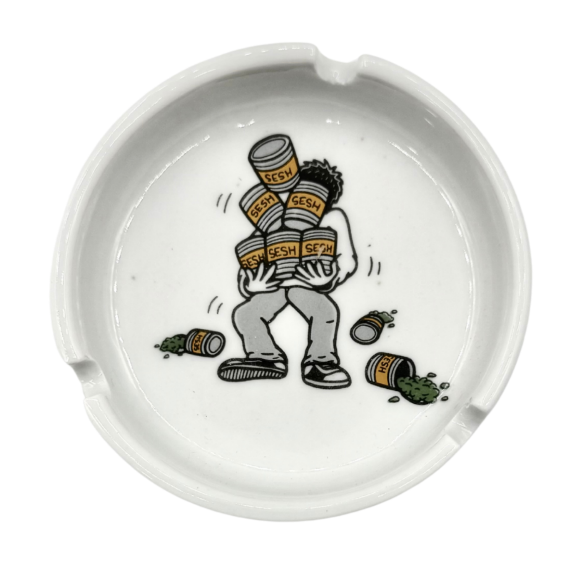 CINZEIRO PORCELANA SESH C/5 UNIDADES