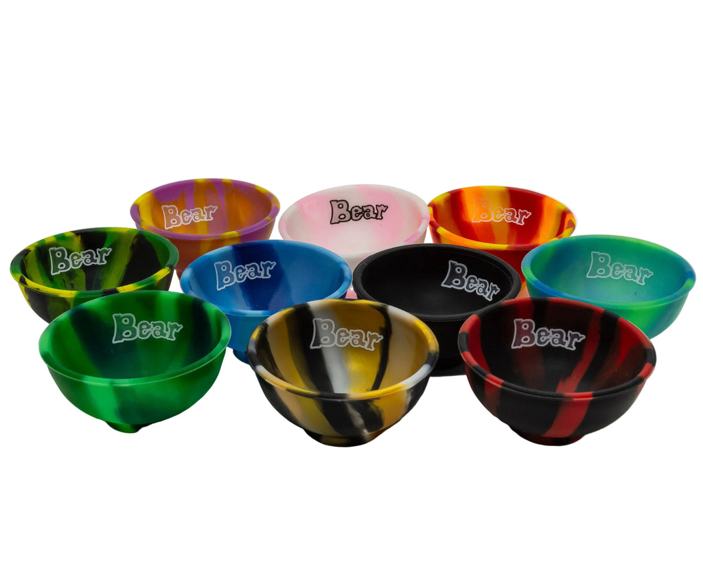 CUIA DE SILICONE MESCLADA BEAR - GRANDE - DISPLAY C/10 UND