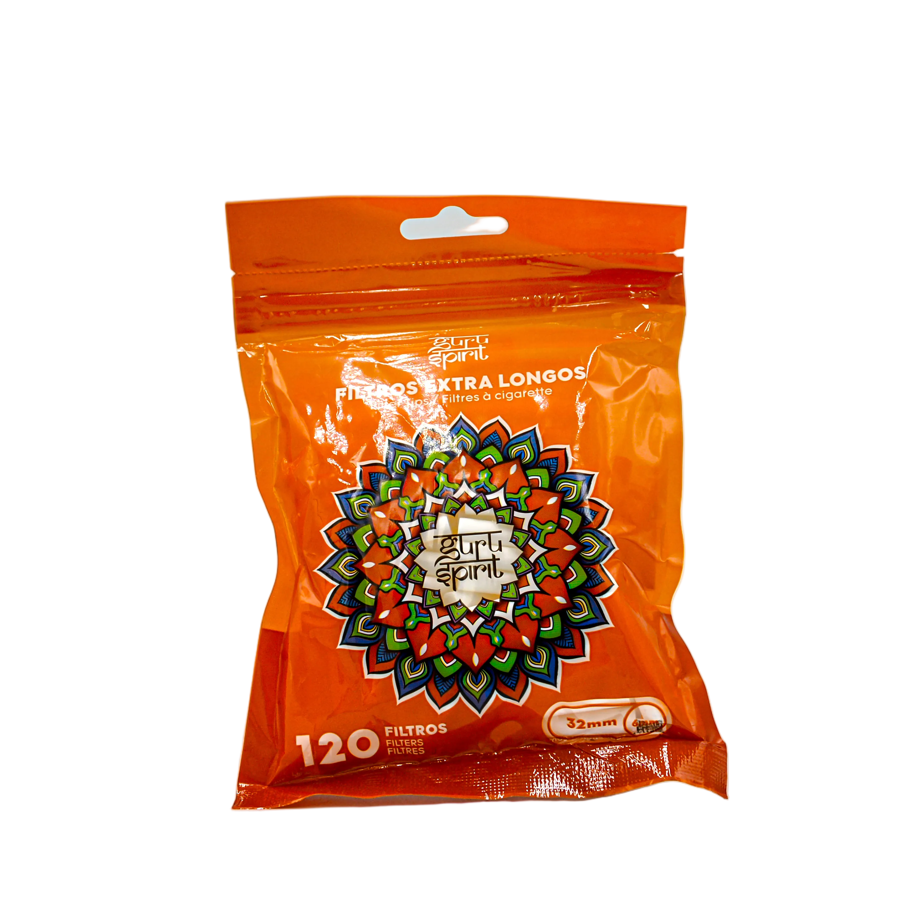 FILTRO GURU SPIRIT EXTRA LONGO C/120 - DISPLAY C/10 - 32MM X 6MM