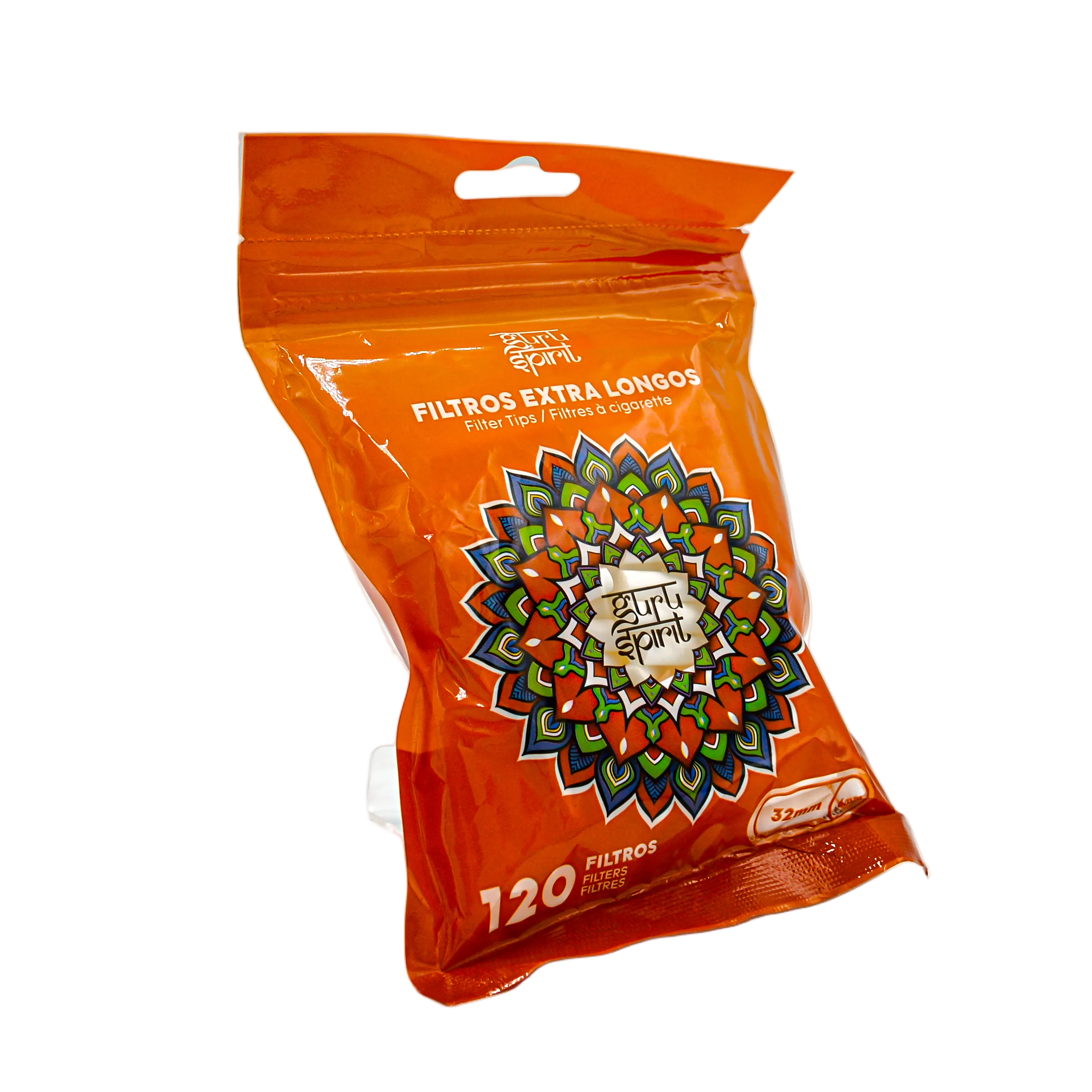 FILTRO GURU SPIRIT EXTRA LONGO C/120 - DISPLAY C/10 - 32MM X 6MM