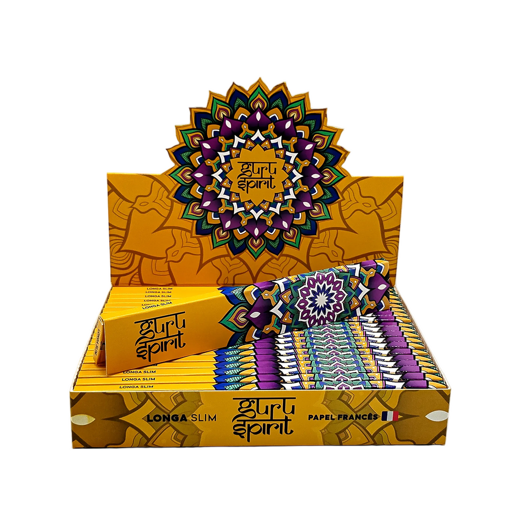 SEDA GURU SPIRIT LONGA SLIM C/20 - 144MM X 36MM - BRANCA