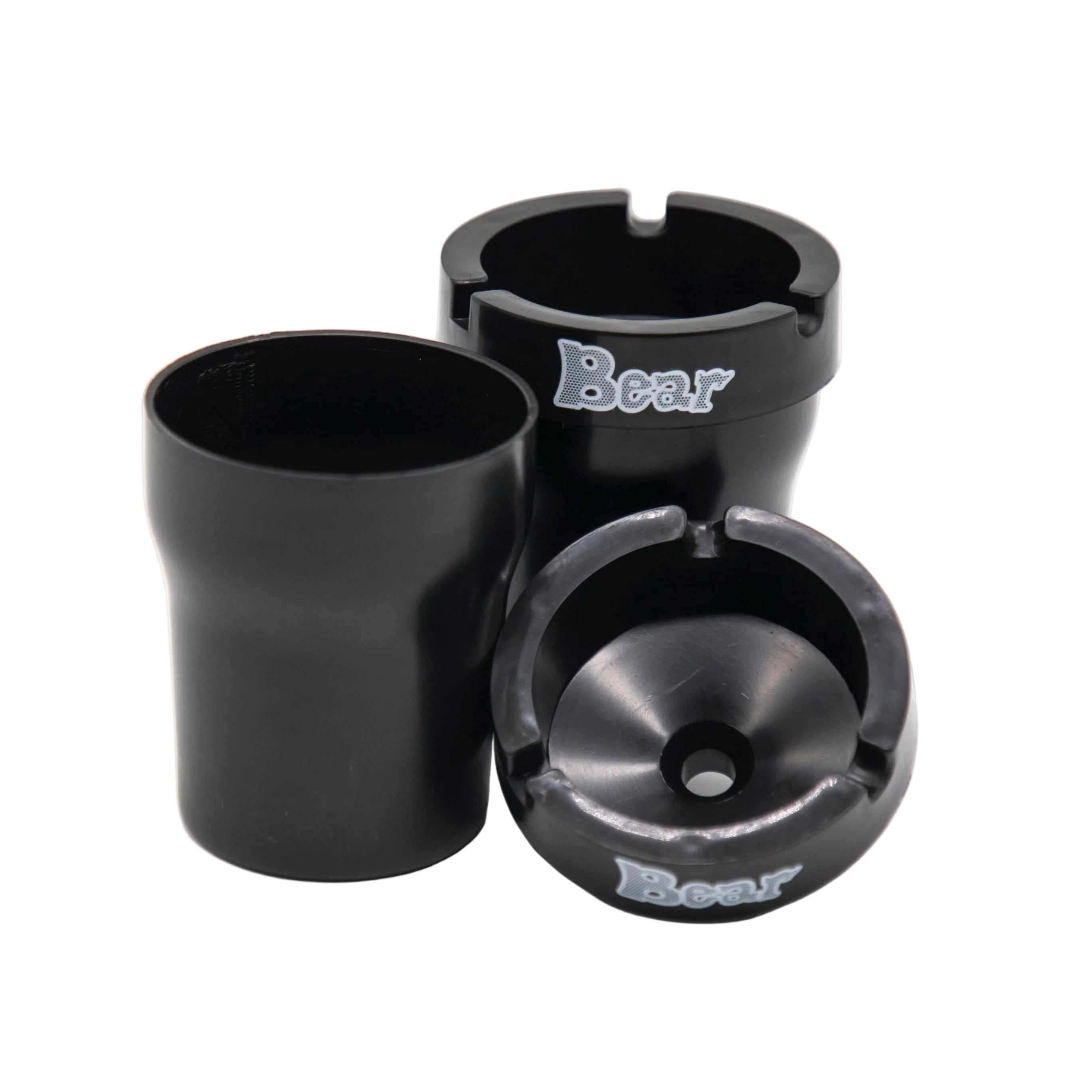 CINZEIRO AUTOMOTIVO BEAR - DISPLAY C/6 UND - COR: PRETA