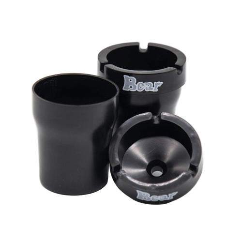 CINZEIRO AUTOMOTIVO BEAR - DISPLAY C/6 UND - COR: PRETA