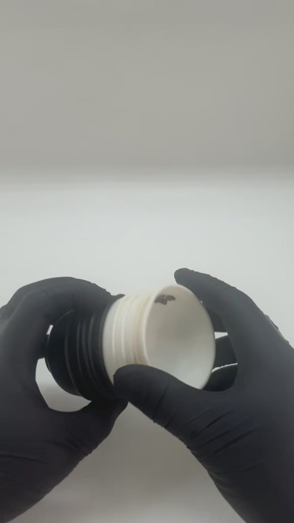 CUIA DE THERMO RUBBER - PACOTE COM 10 UND - CORES: BRANCA/ PRETA