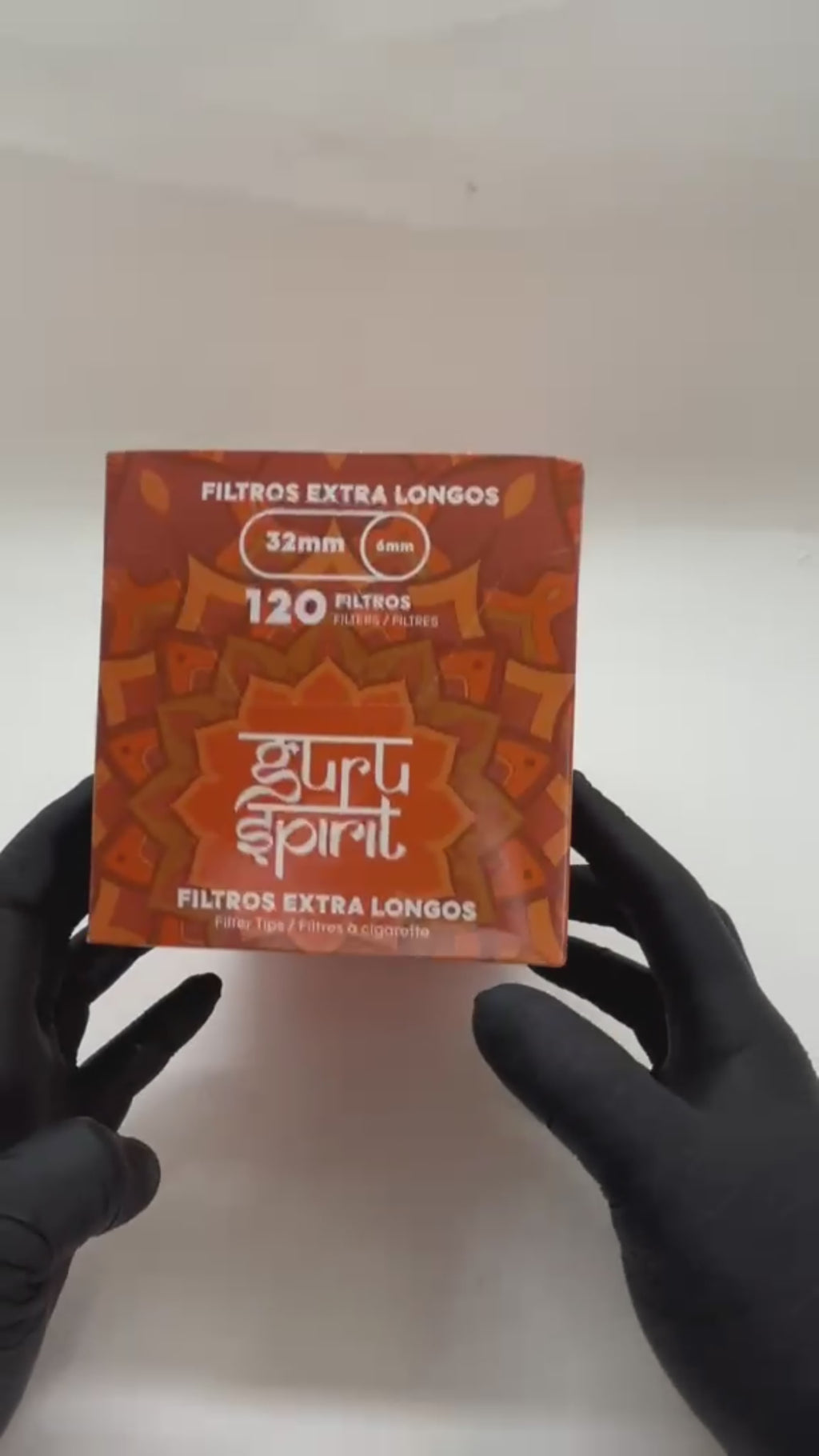 FILTRO GURU SPIRIT EXTRA LONGO C/120 - DISPLAY C/10 - 32MM X 6MM